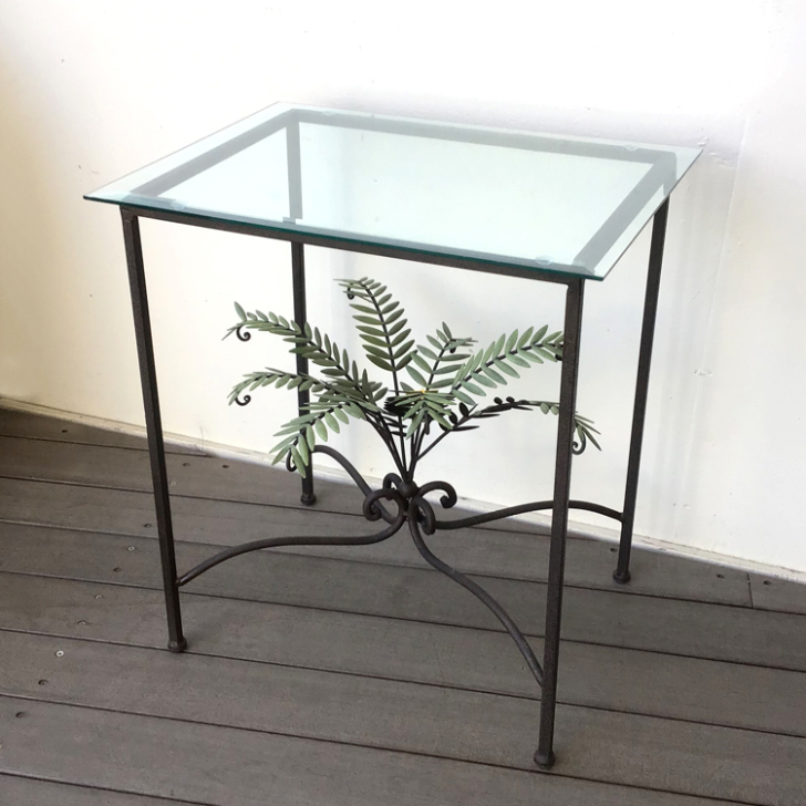 古家具ビンテージ品◾️ガラス天板 スクエア型 サイドテーブル コーヒーテーブル 楽天市場】サイドテーブル ソファテーブル モザイクガラス