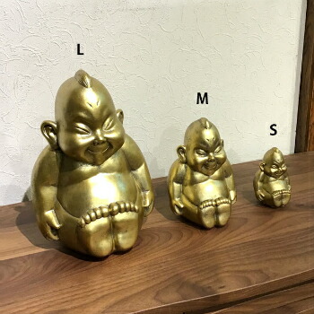 ビリケンさん 置物 商売繁盛 幸運 金色 開運招福 財運 金運 玄関 リビング 置き物 開運アイテム 縁起物 開運 運気 金運アップ 祈願 開運グッズ 送料無料 ビリケンさん Cooltonindia Com