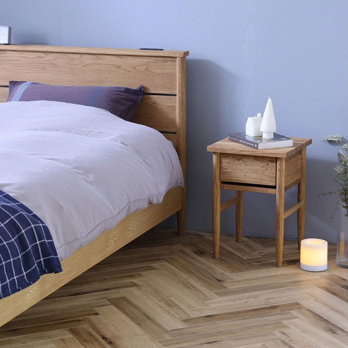 楽天市場】サイドテーブル ベッドサイドテーブル ウォールナット 無垢