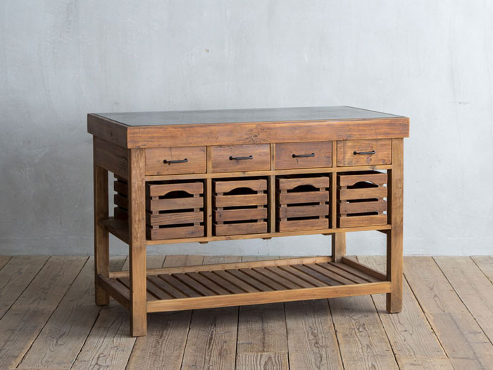 楽天市場】食器棚 キッチンボード ナラ無垢 楢 日本製 国産家具 木製