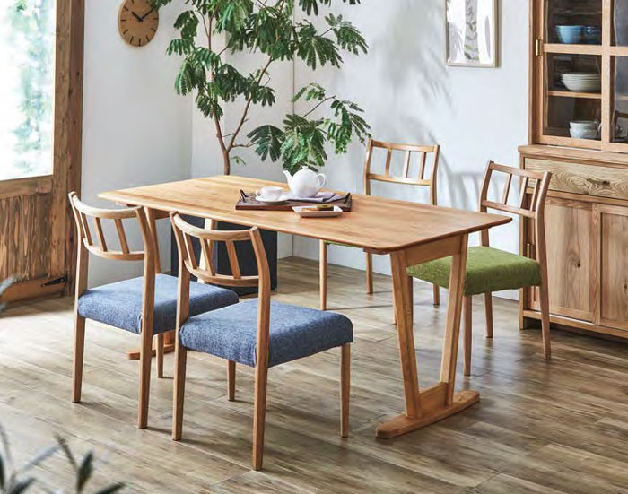 楽天市場】ダイニングチェア チェア ウォールナット無垢 グリーン