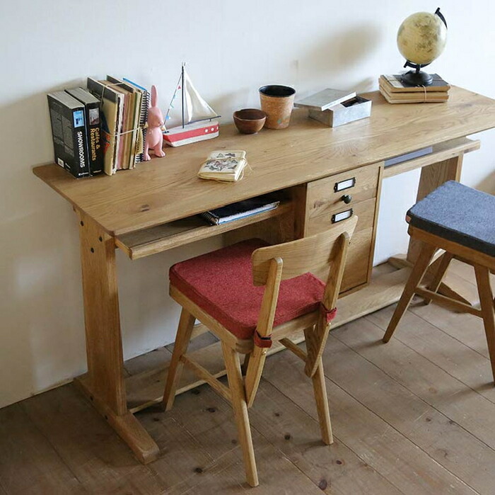 楽天市場】デスク 薄型デスク 奥行き42cm 2人掛け 木製 おしゃれ 2人