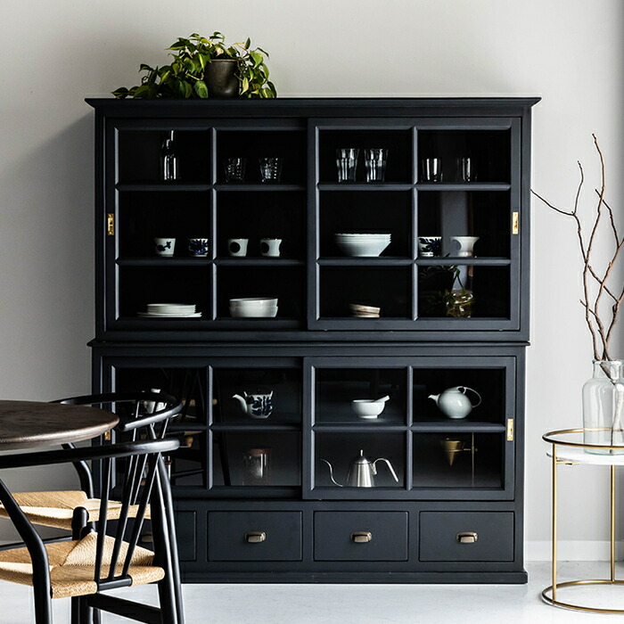 楽天市場】サイドボード 食器棚 茶棚 日本製 国産家具 北海 民芸家具