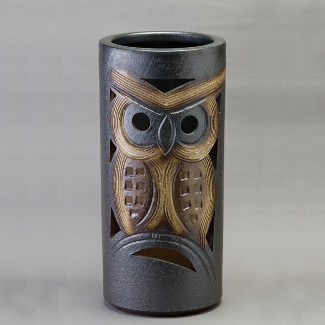 楽天市場】かさ立て 傘立て 傘たて 傘置き 玄関 陶器 信楽焼 ふくろう