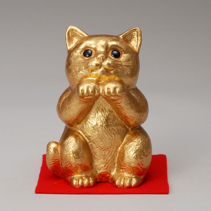 楽天市場】招き猫 置物 陶器 縁起物 猫 飾り物 インテリア プレゼント