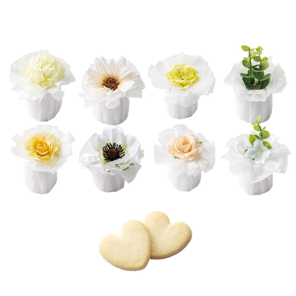 プチギフト お菓子 ラスティックハート 単品 結婚式 二次会 ウェディング クッキー 個包装 お菓子 焼き菓子 ウェルカムスペース 装飾 ウェルカムスペースアイテム 卵不使用
