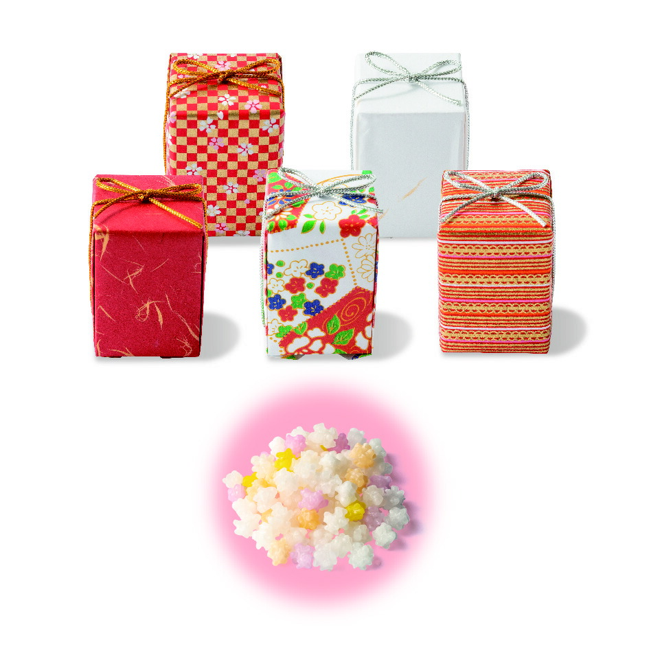 プチギフト お菓子 祝い結び 単品 ウェルカムボード 結婚式 ウェディング 演出 こんぺいとう 金平糖 和 和風 素敵な