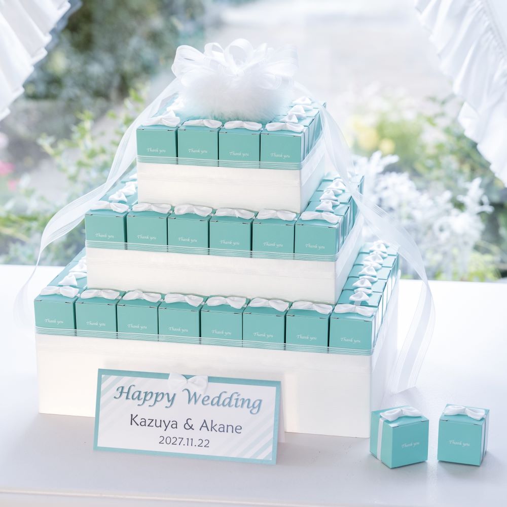 プチギフト お菓子 セルリアンブルー44個セット 結婚式 名入れ 二次会 ウェルカムボード ウェディング おかし ウェルカムスペース ウェルカムスペース装飾 かわいい クッキー|ウエディングマルシェ Rocca