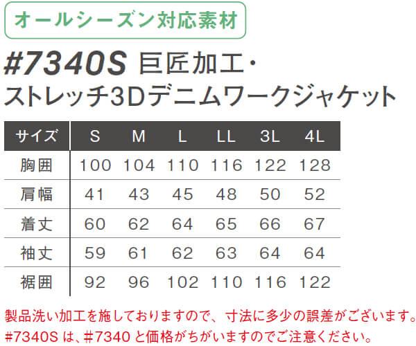 ☆正規品新品未使用品 作業服 アイズフロンティア I'Z FRONTIER ストレッチ3Dデニムワークジャケット 7340S S-4L 通年 ストレッチデニム  作業着 メンズ qdtek.vn