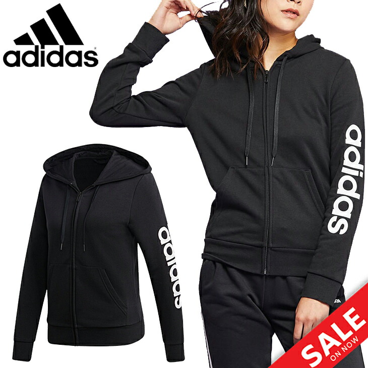 楽天市場 スウェット 裏毛 パーカー 長袖 アウター レディース アディダス Adidas W リニアロゴ フルジップ フーディー スポーツ カジュアル ウェア 女性 スエット 上着 羽織り Fru96 Dp2401 0qpd World Wide Market