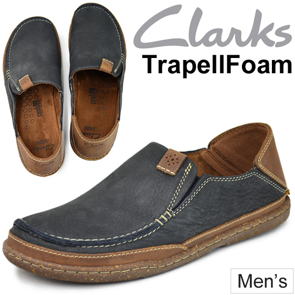 clarks men's slip on shoes