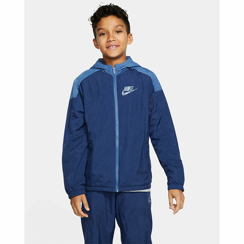 ウインドブレーカー上下セット キッズ ジュニア 子供服 ナイキ Nike Yth ウィンターイズド トラックスーツ 130 160cm 男の子 女の子 フルジップジャケット ロングパンツ 上下組 スポーツウェア トレーニング 普段使い Bv3705 410 Educaps Com Br