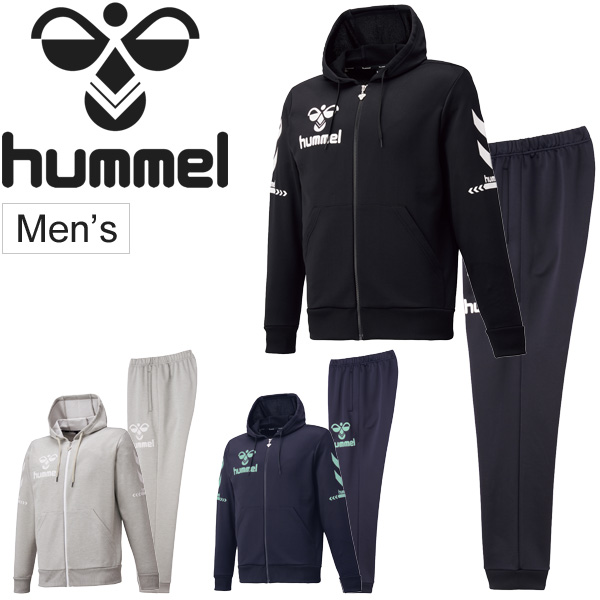 上下組 スポーツウェア Hummel ヒュンメル 吸汗速乾 スウェット スウェット上下セット セットアップ トレーニング Hummel ロングパンツ ジップアップフーディー セットアップ Hummel メンズ 上下セット 吸汗速乾 Market送料無料 ヒュンメル スエット 移動着 メンズ 普段