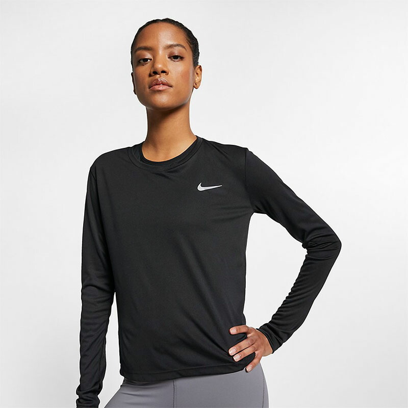 楽天市場 Tシャツ 長袖 レディース ナイキ Nike マイラー L S トップ スポーツウェア ランニング 自宅トレーニング ジム 部活 フィットネス ウェア 女性 長袖シャツ ワンポイント トップス Aj8129 010 母の日 World Wide Market