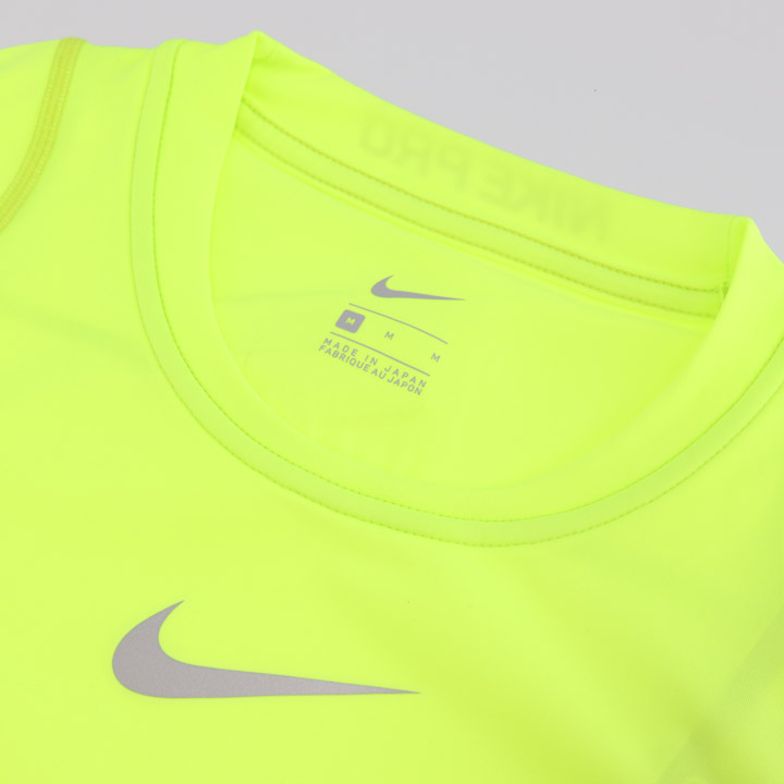 コンプレッション 長袖シャツ メンズ ナイキ Nike Pro ナイキ労働者 運動競技服 家作錬磨 ジム 一走り 士君子遣道 アンダーシャツ 下着類 作業班平頚 趣旨ウェア 紳士 トップス 蛍光黄み 黄色 Ao4857 702 Cannes Encheres Com