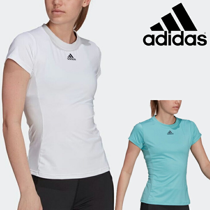 Tシャツ 半袖 テニスウェア レディース アディダス Adidas フリーリフトシャツ ソフトテニス スリムフィット 女性 スポーツウェア トップス Bm156 取寄 Kodomonokuni Pippi Jp