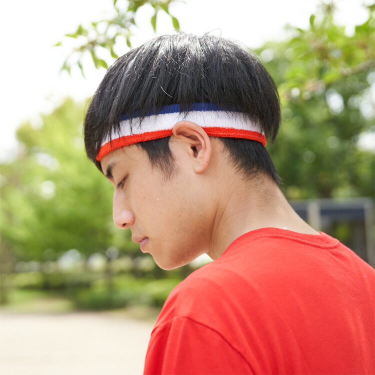 77 Off ヘッドバンド ナイキ Nike スウッシュ ヘアバンド おでこ 汗止め スポーツ アクセサリー メンズ レディース テニス ジョギング トリコロール Bn1003 6