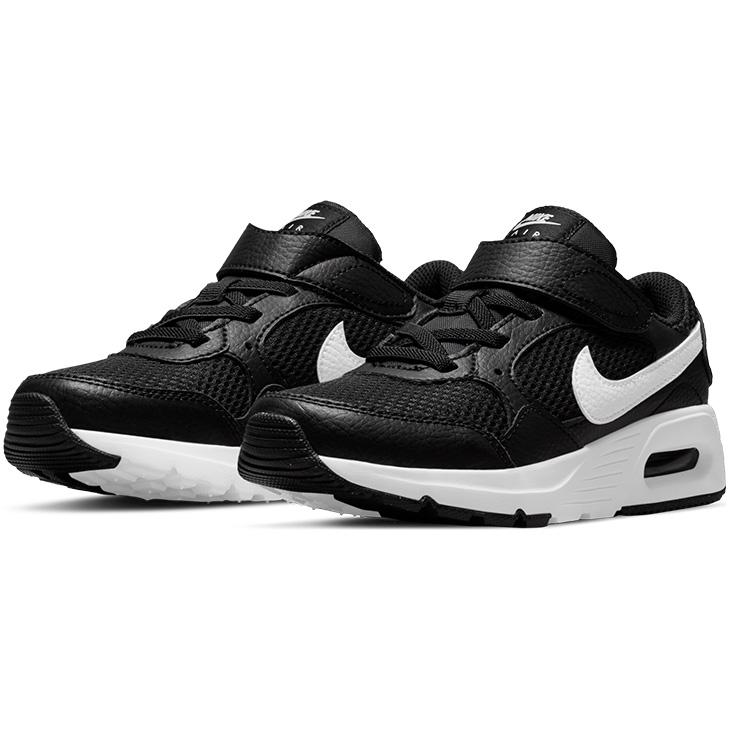 NIKE ナイキエアモア　キッズ　レディース　スニーカー　22.0 ☆ナイキ☆大人もOK Air More Uptempo (GS) ブラックホワイト