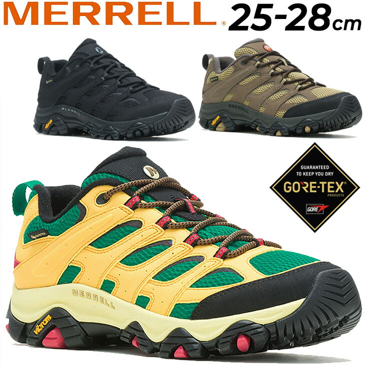 【MERRELL】Moab 3 GTX 防水 ウォーキング シューズ メンズ MERRELL メレル 防水 アウトドアシューズ モアブ 3