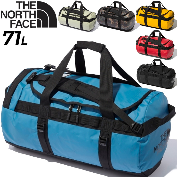 送料無料 Face ダッフルバッグ 71l 収納袋付 ノースフェイス The North Face ダッフル 旅行 Mサイズ 大容量 ボストンバッグ アウトドア 鞄 中型 収納袋付 かばん Nm171 定番 旅行 閉店特価価格