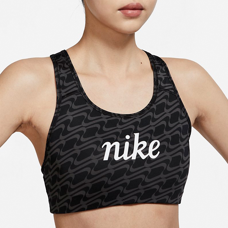 スポーツブラ レディース ナイキ Nike Df スウッシュ Ic Gx ブラ スポブラ トレーニング フィットネス ヨガ スポーツウェア 女性 インナー アンダー ブラック 黒 ブラトップ Dq5122 010 4年保証