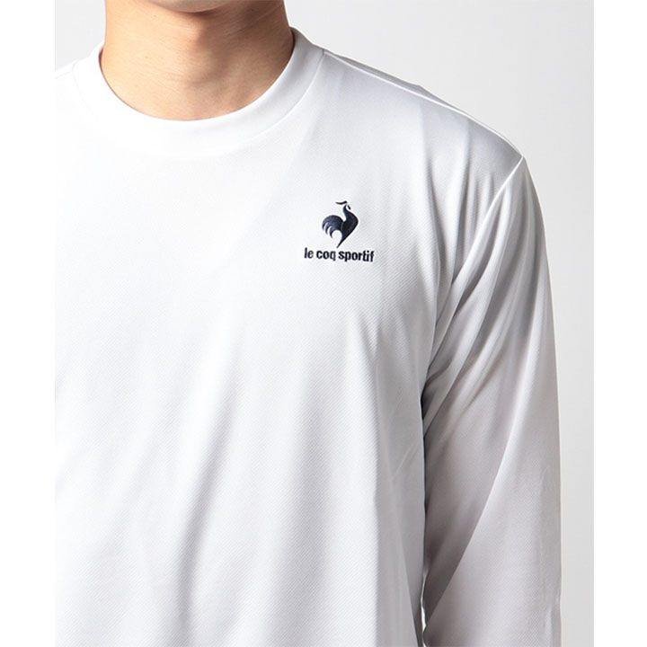 大幅にプライスダウン 長袖 Tシャツ メンズ ルコック le coq sportif スポーツウェア ランニング トレーニング フィットネス 吸汗速乾  男性 サステナブル エコ素材 QMMUJB30Z dragalgano.com.ar