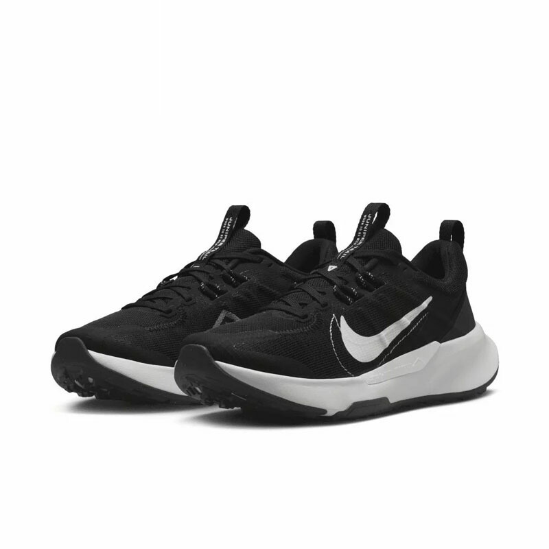 貨物輸送無料 ナイキ 駈けっくらシューズ 運動すること靴 小股走りシューズ レディース NIKE ジュニパートレイル スポーツシューズ トレラン スニーカー 黒 黒いこと お上さん ランシュー 体育館 靴 JUNIPER TRAIL 2 NN くつ /DM0821-001