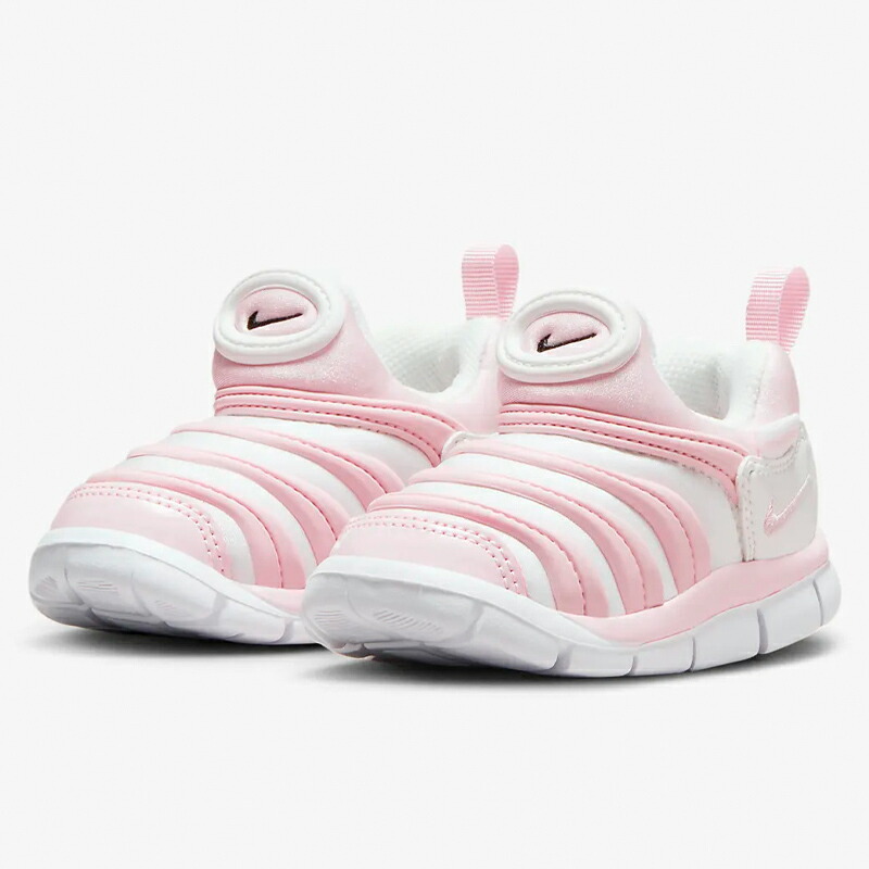 送料無料 ナイキ ベビー キッズ スニーカー NIKE ダイナモ フリーTD 12-16cm 子供靴 ベビー靴 スリッポン カジュアルシューズ スポーティ ピンク 男の子 女の子 子ども 運動靴 赤ちゃん 幼児 かわいい ブランド くつ/343938-637