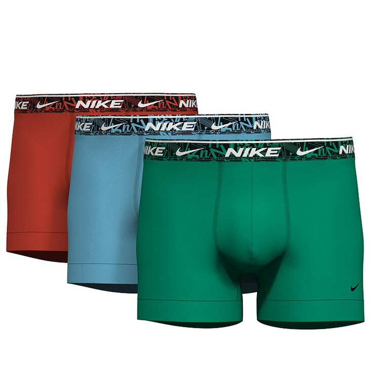 ナイキ メンズ トランクス 3枚組　アンダーウェア KE1008-UB1 NIKE ナイキ メンズ トランクス 3枚組 USサイズ TRUNK 3PK