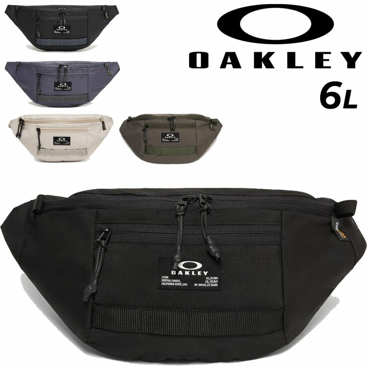 90's 00's OAKLEY ボディバッグ ウエストポーチ メタルロゴ Oakley - ☆OAKLEY オークリー ボディバッグ ウエストバッグ