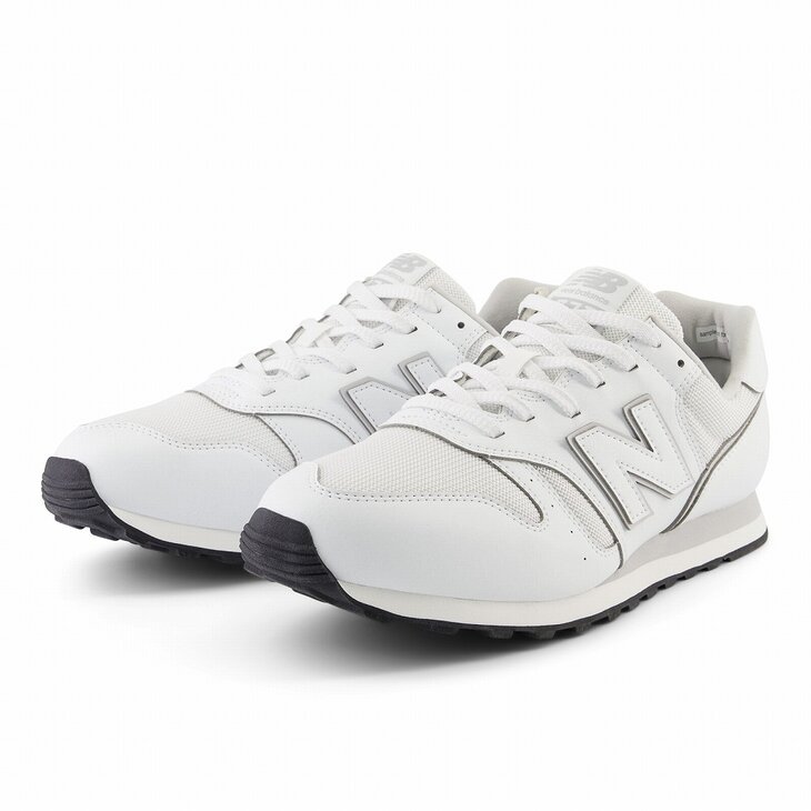 貨物輸送無料 ニュー平衡にする スニーカー メンズ レディース 2E幅 newbalance 373 ユニ一発やる 置き目撥ねのける スポーティ 心地よいシューズ 運動すること靴 大層らしい大きさ ブランド名 男女兼用 メンズスニーカー レディーススニーカー 白 白いこと くつ/ML373-PJ2