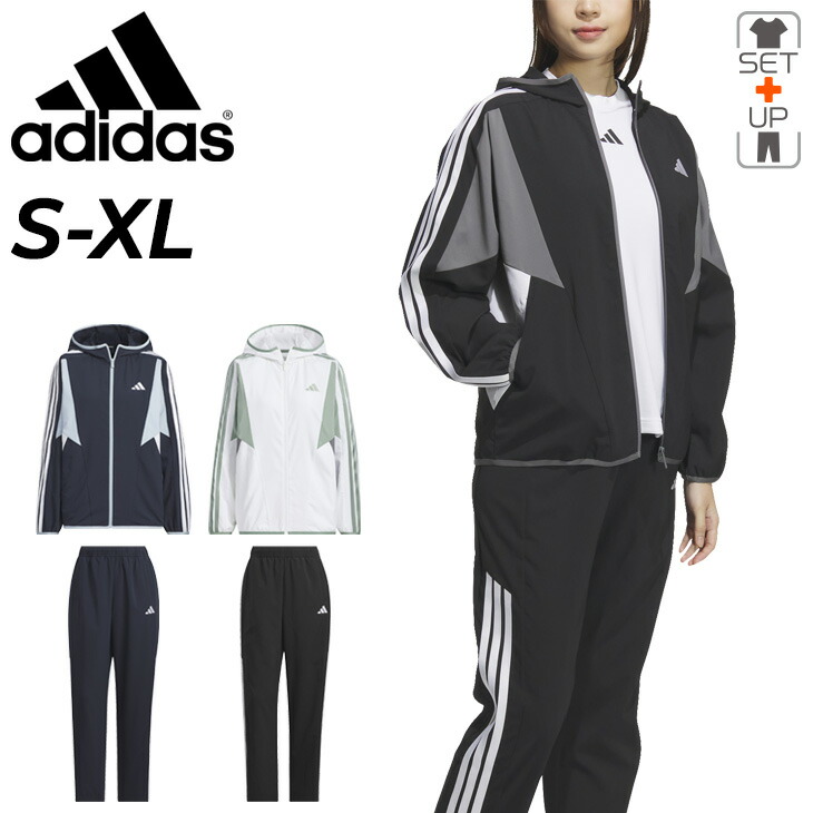 【adidas】セットアップ ラインストーン スエット ジャージ ジップアップ 楽天市場】アディダス アウター レディース トレフォイル