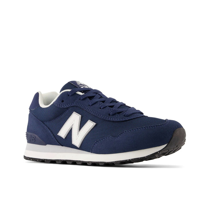 送料無料 ニューバランス スニーカー メンズ シューズ D幅 Newbalance 515 ローカット 細め スリム幅 スポーティ カジュアルシューズ ランニングスタイル Nロゴ 男性 大きいサイズ 紳士靴 歩きやすいスニーカー 運動靴 ブランド くつ/ML515-NVY