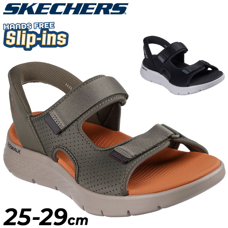 値下げ交渉◎新品未使用SKECHERS Slip-ins サンダル　27cm SKECHERS サンダル HANDS FREE SLIP-INS: GO WALK FLEX SD