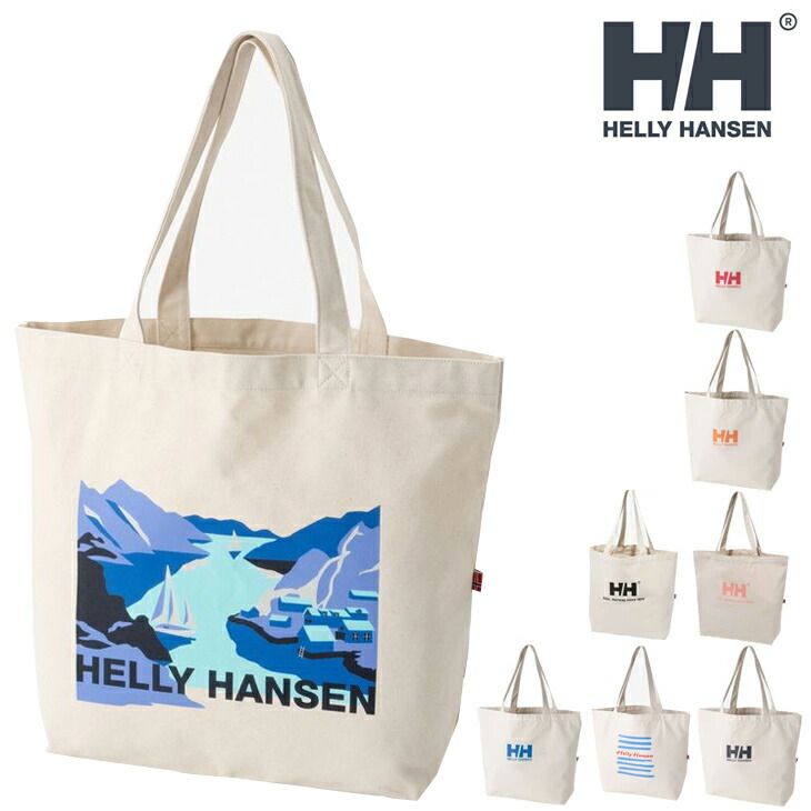 新品未使用HELLY HANSEN(ヘリーハンセン）トートバッグ　サンプル HELLY HANSEN ヘリーハンセン トートバッグ 横型 かばん ユニ