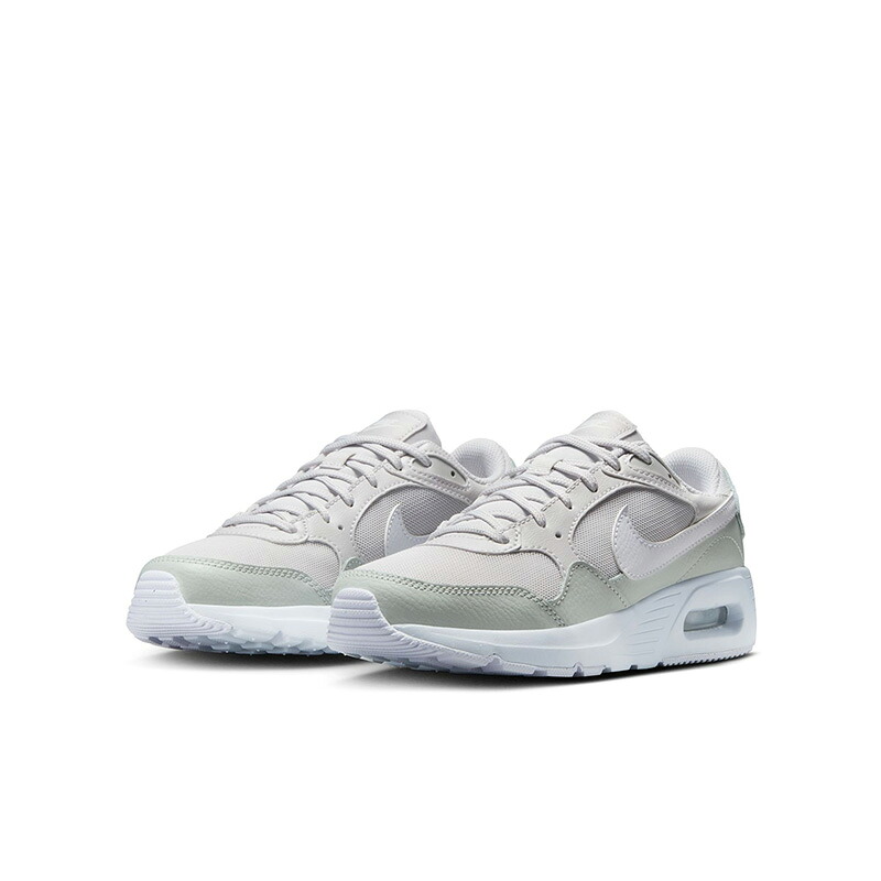 送料無料 ナイキ ジュニアシューズ スニーカー 22.5-25.0cm 子供靴 NIKE エア マックス SC GS ローカット ひも靴 AIR MAX スポーツ カジュアル 男の子 女の子 小学生 ブランド nike エアーマックス グレー 灰色 キッズシューズ ナイキスニーカー 運動靴 くつ/CZ5358-016