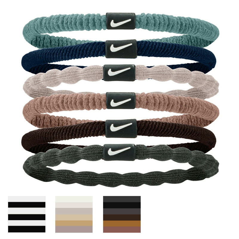 楽天市場】ナイキ ヘアゴム 6本パック NIKE フレックスヘアタイ