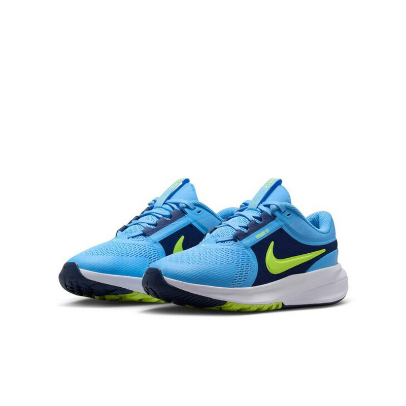 送料無料 ナイキ ジュニア ランニングシューズ 22.5-25cm 子供靴 NIKE スター ランナー 5 GS｜ひも靴 ローカット キッズスニーカー スポーティ カジュアル こども 子ども 男の子 女の子 小学生 運動靴 通学 学校 普段履き ブランド nike STAR RUNNER 5 くつ/HF7004-400