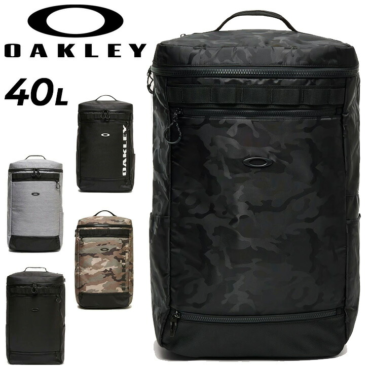 送料無料 オークリー リュック 40L バッグ OAKLEY ENHANCE LT BOXPACK XL 8.0 FW バックパック ユニセックス 大容量 スクエア型 デイパック 鞄 ブランド スポーツバッグ 機能性 スポーティ カジュアル 通勤 通学 かばん 男女兼用 無地 カモフラ柄/FOS901841【ギフト不可】