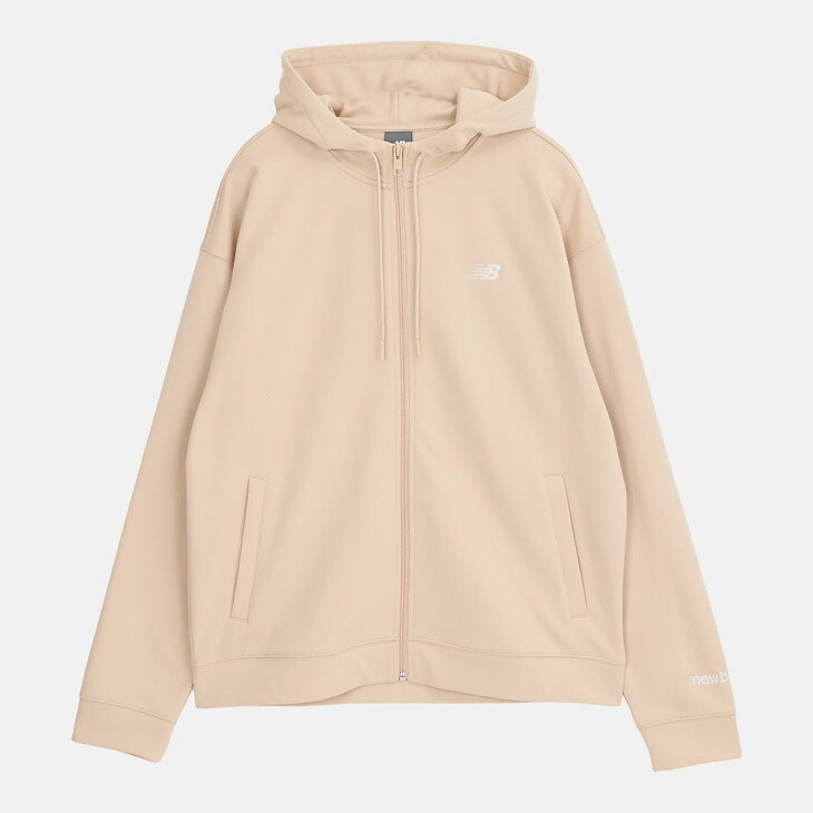 ニューバランス(レディース) 長袖 パーカー フルジップ ニット フーディー New Balance パーカー Relentless テリーフルジップフーディー