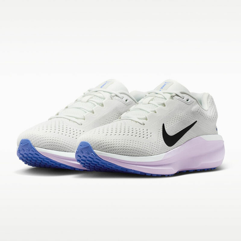 送料無料 ナイキ ランニングシューズ レディース NIKE エア ウィンフロー11｜ローカット ひも靴 ロードラン ジョギング トレーニング ウォーキング 女性用 nike スニーカー 靴 レディースシューズ ホワイト/パープル ブランド NIKE AIR WINFLO 11 くつ/FJ9510-112