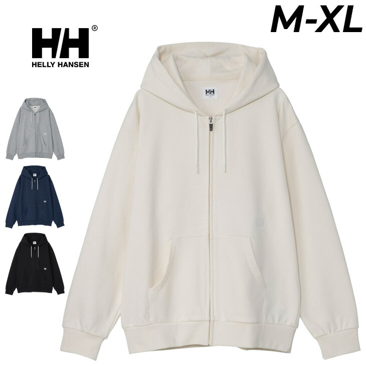 送料無料 ヘリーハンセン パーカー 長袖 スウェット メンズ HELLYHANSEN ワンポイントロゴ フルジップ フーディ 無地 裏毛 スエット パーカ 男性 アウトドアウェア タウン カジュアル トップス スエットパーカー メンズウエア ブランド アパレル/HE32630｜WORLD　WIDE　MARKET