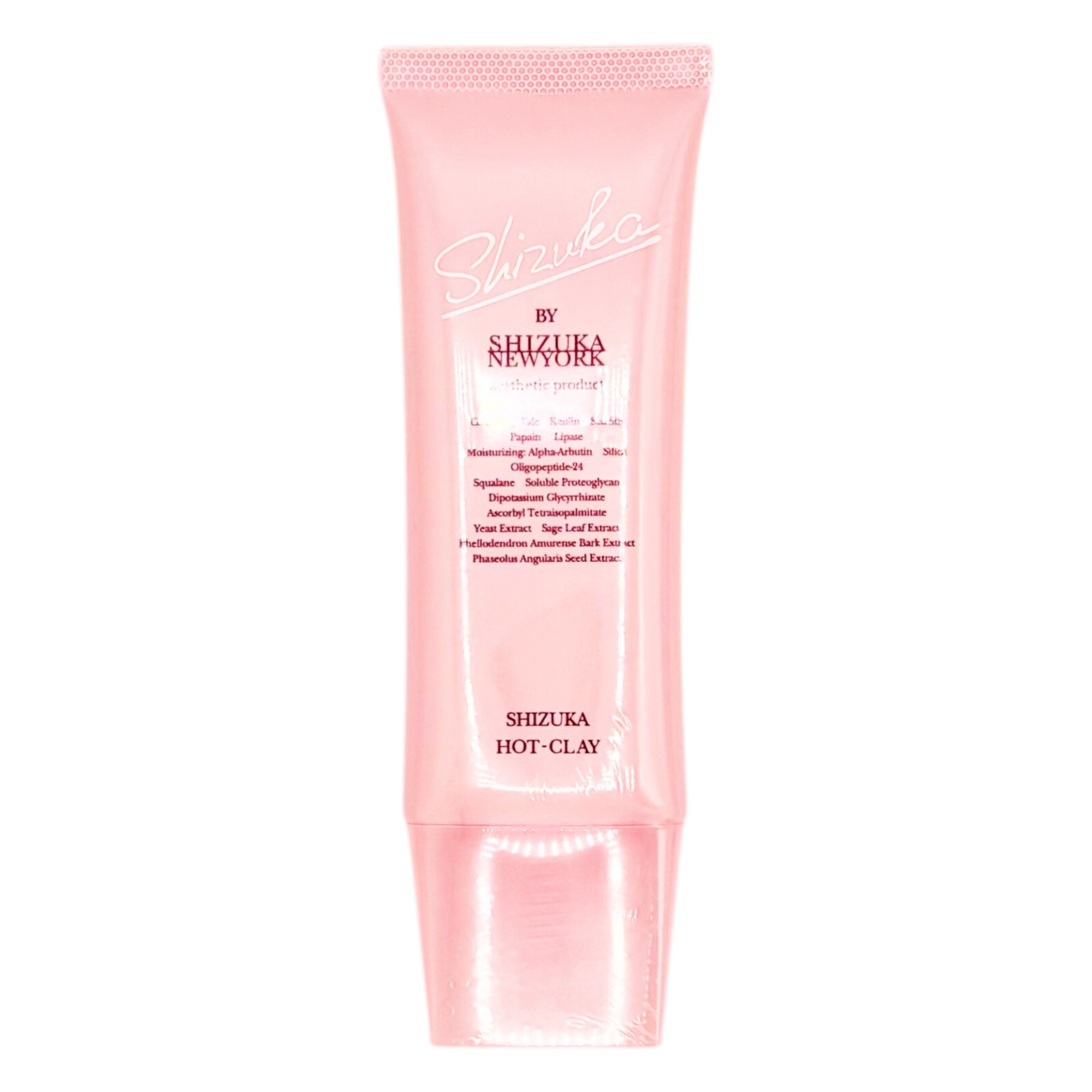 SHIZUKA シズカホットクレイクレンジング 60g 保湿洗顔 温感ジェル W洗顔不要 毛穴ケア クレイ洗顔 マリンシルト フラーレン ビタミンC誘導体 美容成分配合