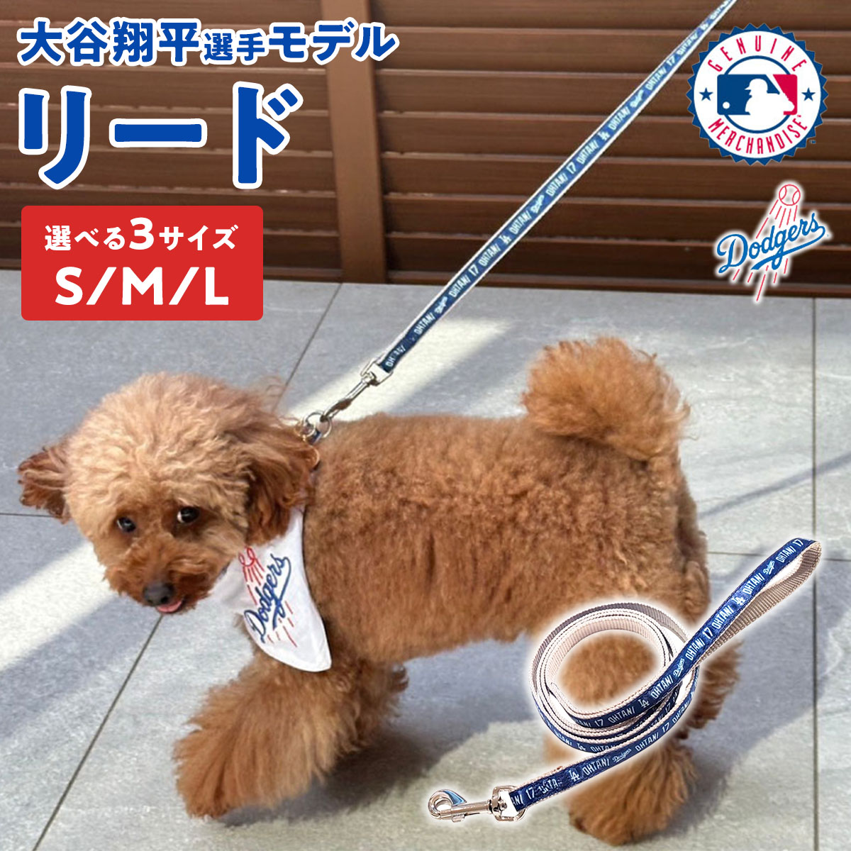 デコピン君！専用 楽天市場】大谷翔平 犬 首輪 ドッグ カラー MLB公式