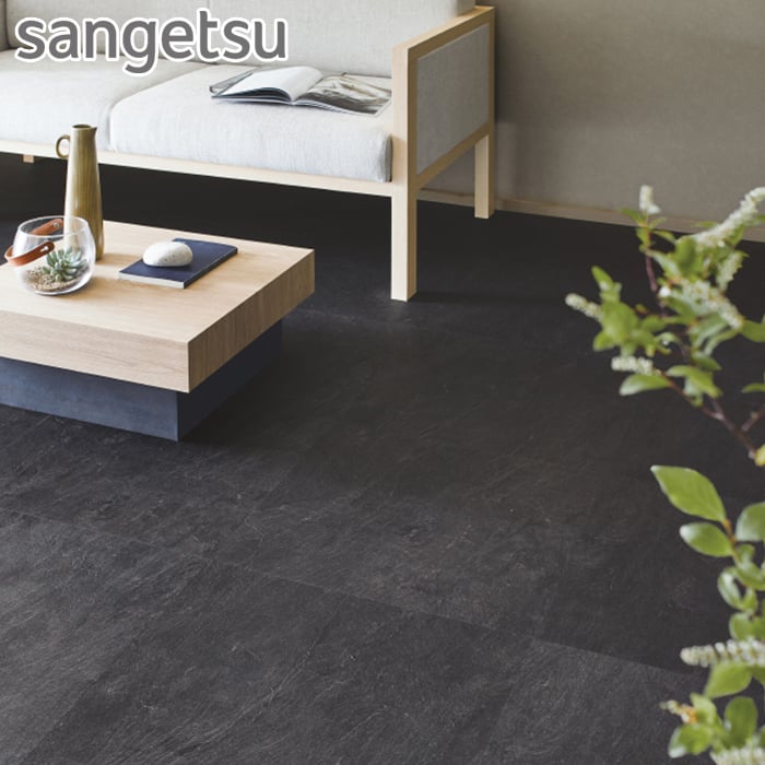 楽天市場】【ケース売】ストーン床材 石目 ブラックスレート