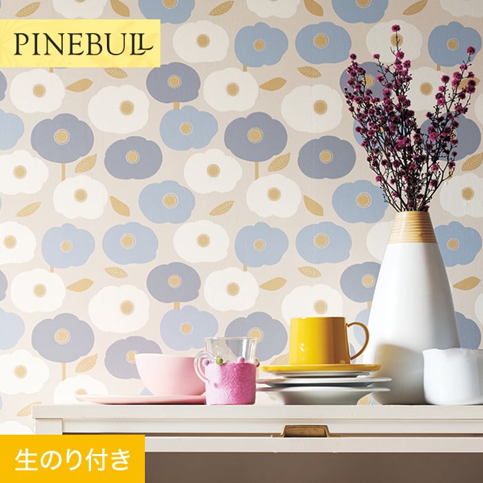 楽天市場】【壁紙】クロスのり付き トキワ パインブル マッスル