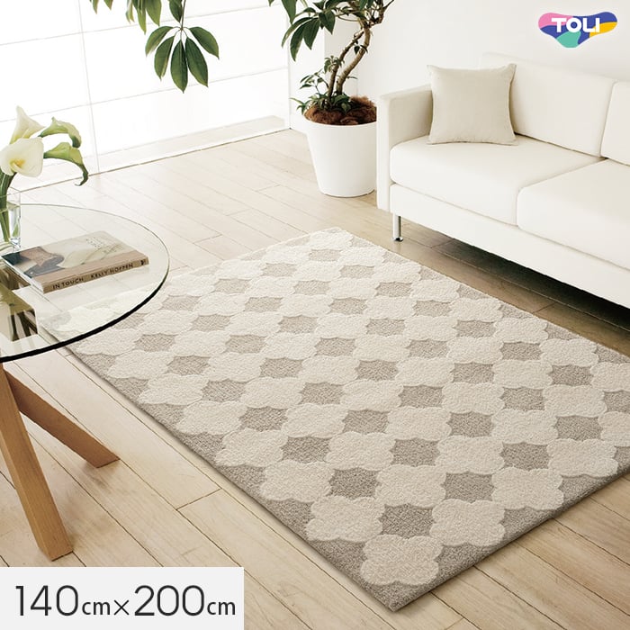 【ラグカーペット】ラグ 東リ Slow life 140&times;200cm TOR4213__tor4213｜DIYSHOP RESTA リスタ 店 27,202円