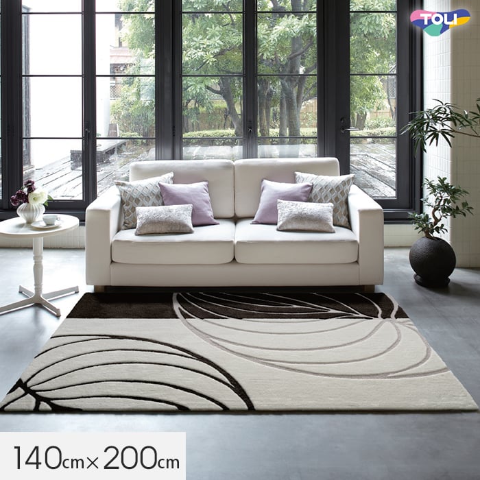 【ラグカーペット】ラグ 東リ Elegance 140&times;200cm TOR4509__tor4509｜DIYSHOP RESTA リスタ 店