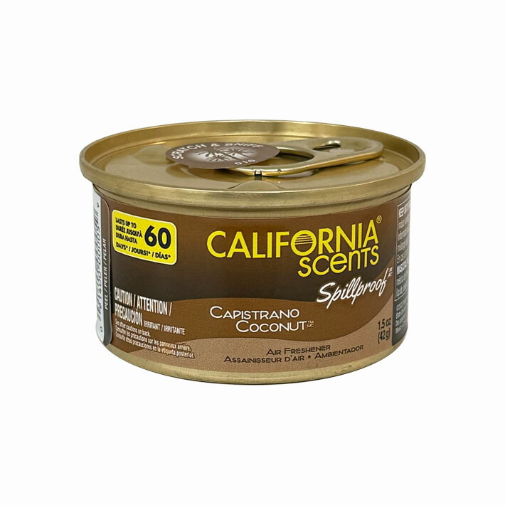 【楽天市場】芳香剤 カリフォルニアセンツ エアフレッシュナー カピストラーノココナッツ 缶 車 カーフレッシュナー クローゼット ハワイ