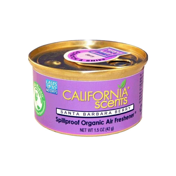 【楽天市場】芳香剤 カリフォルニアセンツ エアフレッシュナー サンタバーバラベリー 缶 車 カーフレッシュナー クローゼット アメリカン